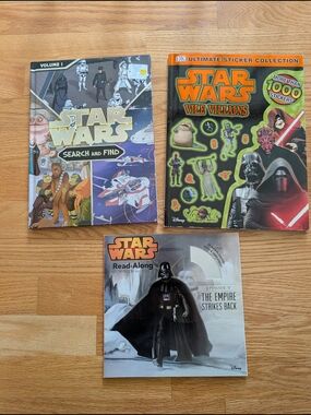 ✨ Star Wars Book Bundle -set of 3 Star Wars books